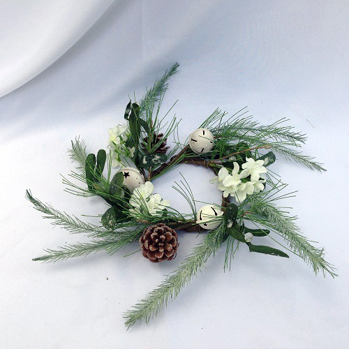 Christmas Bells Candle Ring - Christmas - Table decor enhancements for rent