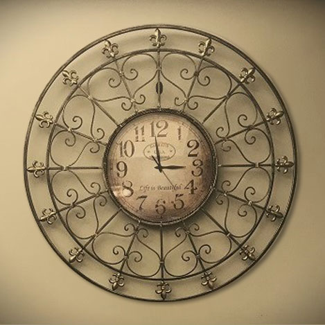 Cinderella Wall Clock - Event Rentals - Giant Wall Clock