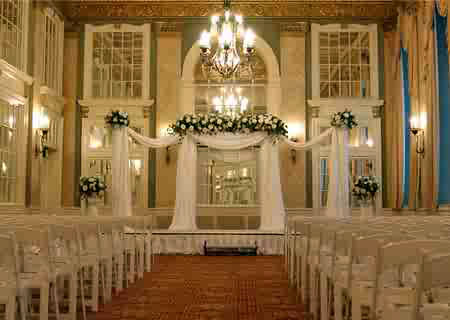 Elegant Event Backdrop - Idea Gallery - wedding pillar rentals - decorating idea