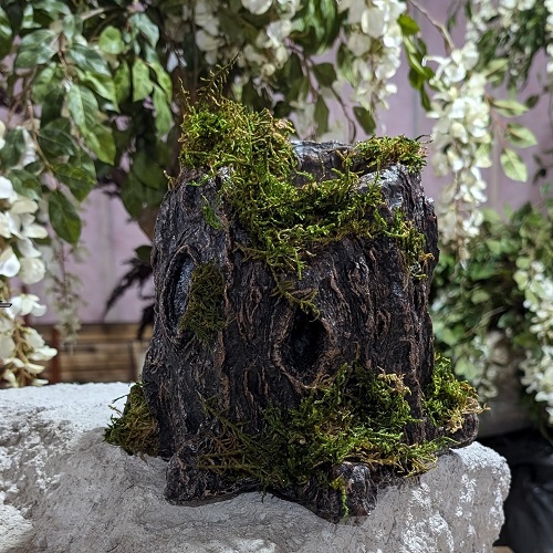 Faux Stump Vase - Artificial Trees/Floor Plants