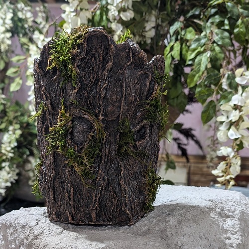 Faux Stump Wide Mouth - Artificial Trees/Floor Plants