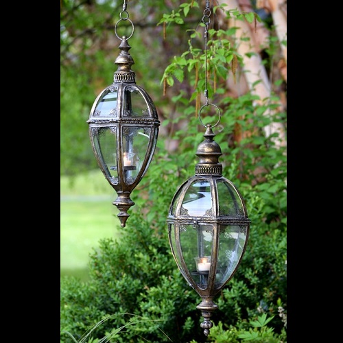 Executive French Lantern Set - Exclusive Ironworks - Gorgeous large hanging lanterns for weddings