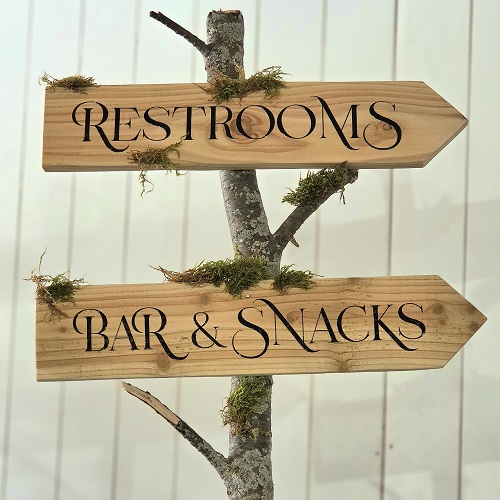 Restroom Signage