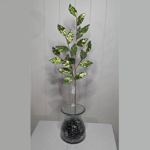 Leaf Spray with Bling - Greenery & Floral