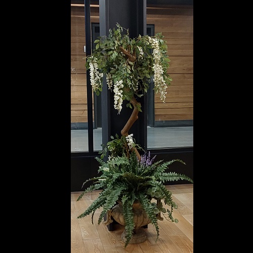 Wisteria Tree 5' - Artificial Trees/Floor Plants - beautiful flowering artificial tree rentals