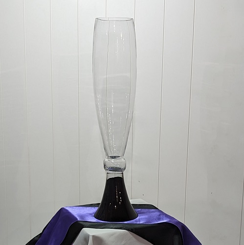 Bowl Vase Companion - Event Rentals - tall elegant vases for wedding centerpieces