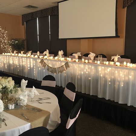 Head Table Lighting - Event Rentals