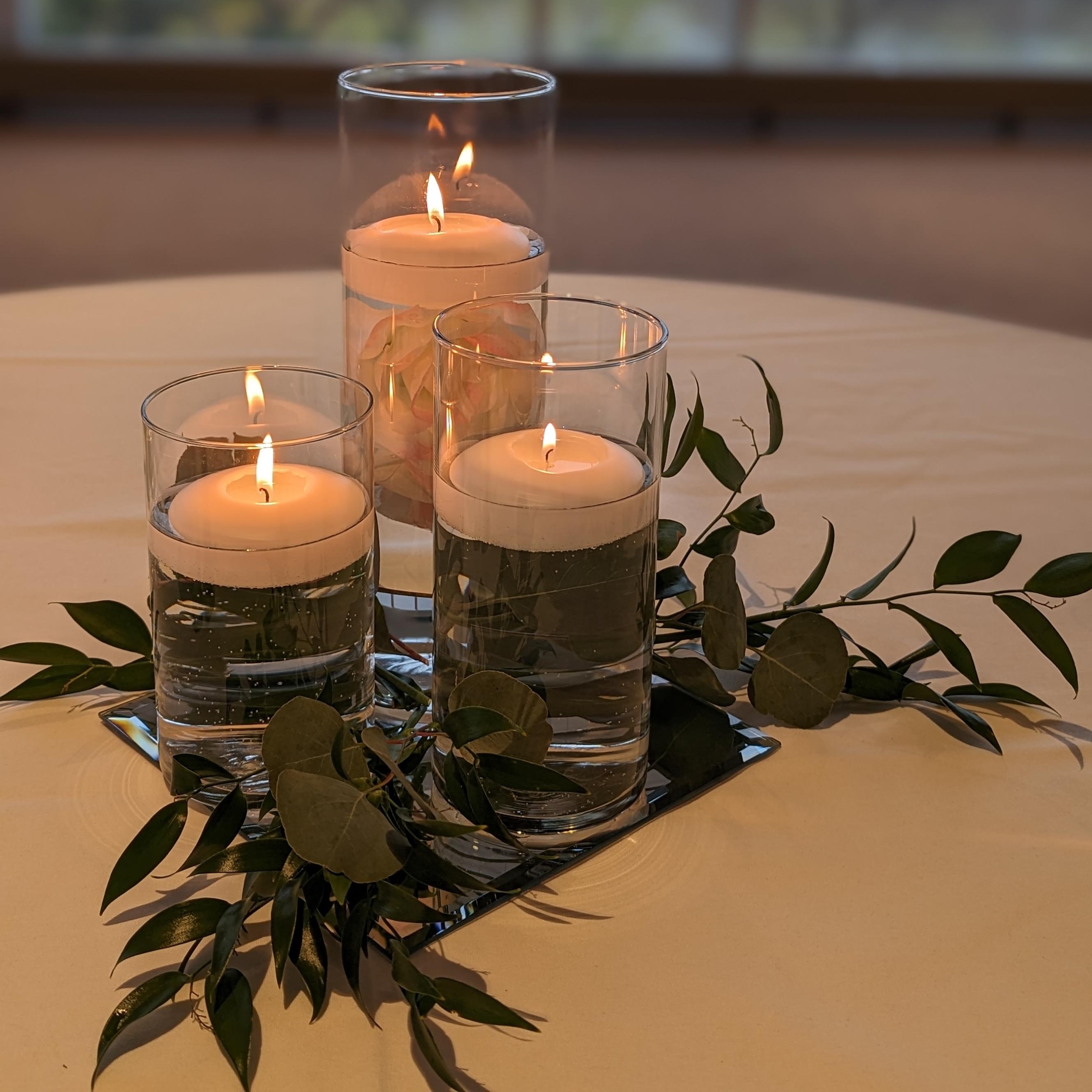 Cylinder Vase Set of 3 - Event Rentals - Cylinder Vases for rent